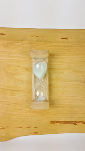 Термометр банный резной