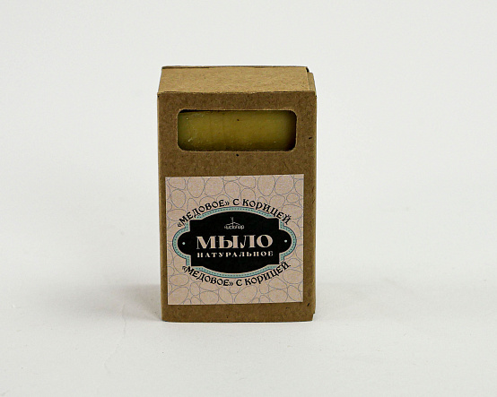 Мыло "Медовое" с корицей