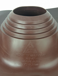 МФ (М) - силикон - угловой - №2R - коричневый - 200-280 мм