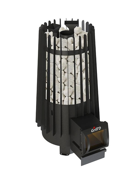 Дровяная банная печь Cometa 180 Vega Long Grill`D