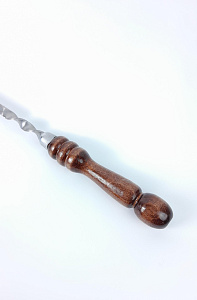 Шампур с деревянной ручкой 500 мм