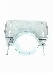 (GS) Кронштейн стеновой, универсальный, 120, AISI 430/0,8мм, Е= 50мм