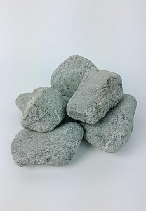 Камень банный Габбро-диабаз галтованный