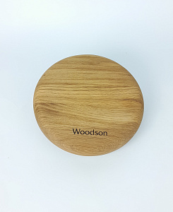 Клапан вентиляционный Woodson ф100, дуб