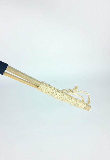 Опахало стандарт черное(лого с одной стороны)