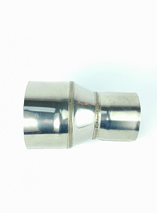 (GS) Переходник 80х115, AISI 430/0,8мм, h=180мм