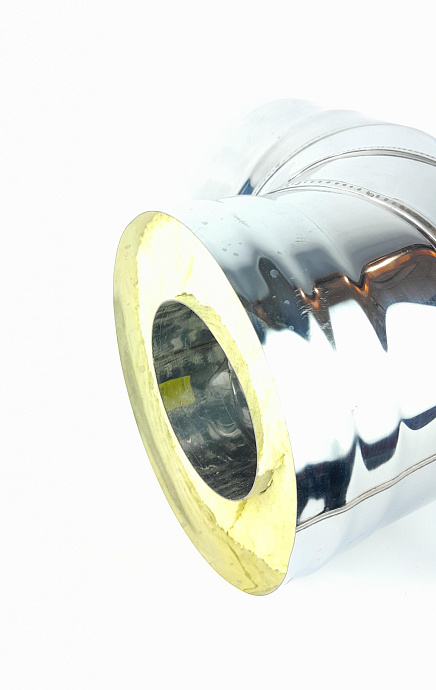 (GS) Отвод-термо 90*, 115х200, AISI 430/430, 0,5мм/0,5мм, (К)