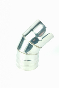 (ГС) Отвод 135*, 120, AISI 430/0,5мм, h=248мм