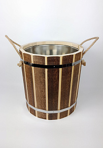 Запарник 15л с нержавеющей вставкой "Добрыня", ЗН-15Д