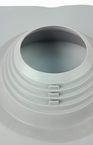 МФ (М) - силикон - угловой - №2R - серый - 200-280 мм