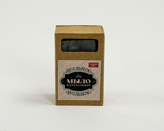 Мыло "Угольное" (скраб)