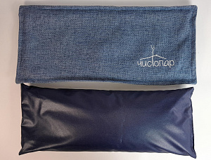 Подушка Чистопар под голову 50*20 синий