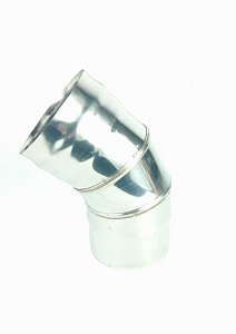 (ГС) Отвод 135*, 120, AISI 430/0,5мм, h=248мм