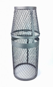 Сетка на трубу AVANGARD 25 Круглая под шибер 115 300*780