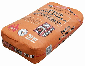 Смесь кладочная "Терракот" жаростойкая, 20кг