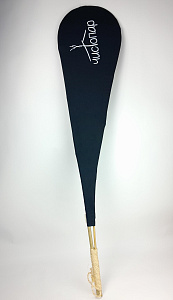 Опахало стандарт черное(лого с одной стороны)