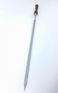 Шампур с деревянной ручкой 500 мм