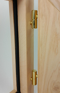 Окно Woodson 40*50, стекло бронза, ольха