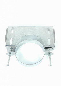 (GS) Кронштейн стеновой, универсальный, 115, AISI 430/0,8мм, Е= 50мм