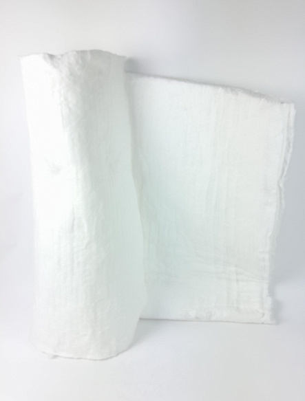 Стекловолокно огнеупорное иглопробивное 9760*610*19 мм (128 кг/м3) (9,76)