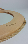 Зеркало для бани Woodson d38 ольха