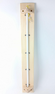 Светильник Woodson угловой со светодиодной лентой, липа (24V)