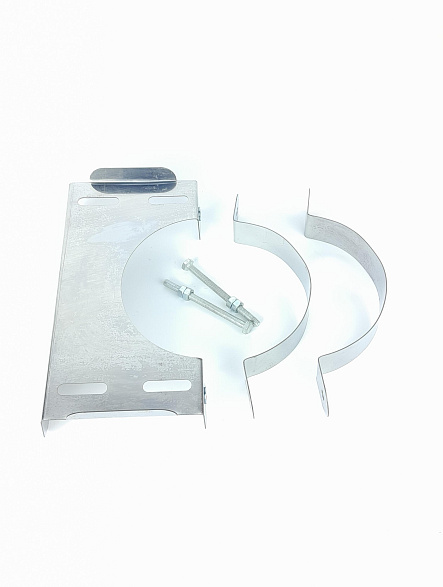 (GS) Кронштейн стеновой, универсальный, 115, AISI 430/0,8мм, Е= 50мм