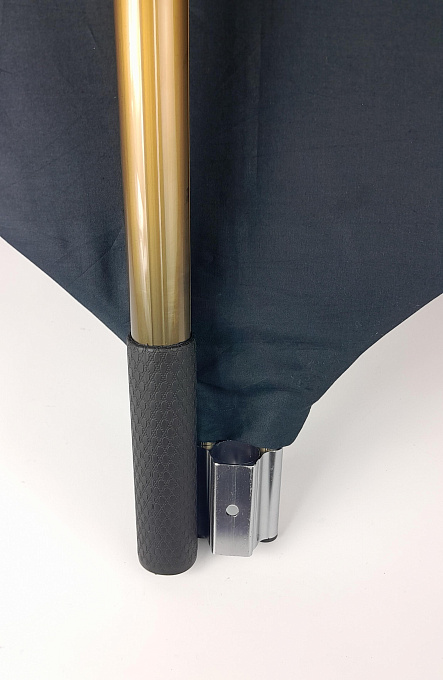 Опахало Макс L черное (лого с одной стороны)