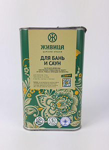 Масло по дереву для бань и саун "Живица" 1л