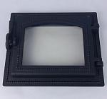 Дверка ВЕЗУВИЙ каминная 260 (Антрацит)