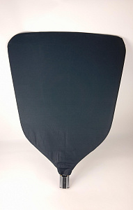 Опахало Макс L черное (лого с одной стороны)