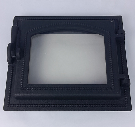 Дверка ВЕЗУВИЙ каминная 260 (Антрацит)