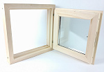 Оконный блок 400*400 (липа) (90)