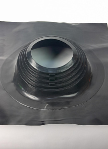 МФ (М) - силикон - угловой - №2R - черный - 200-280 мм