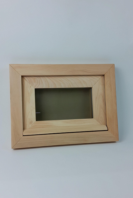 Окно Woodson 40*30, стекло бронза, ольха