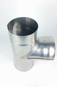 (GS) Тройник 90*, 115, AISI 430/0,5мм, h=295мм