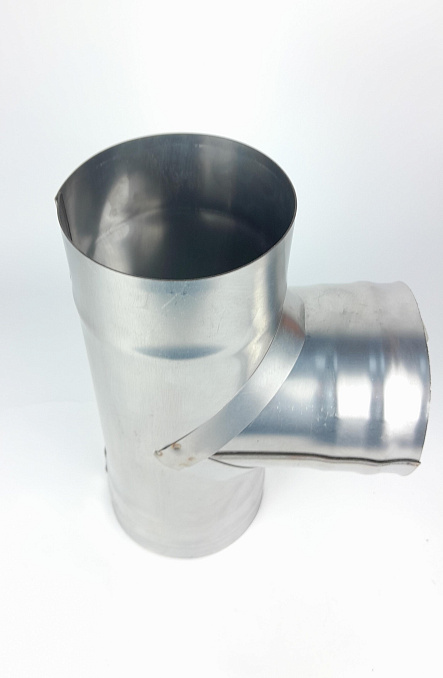 (GS) Тройник 90*, 115, AISI 430/0,5мм, h=295мм