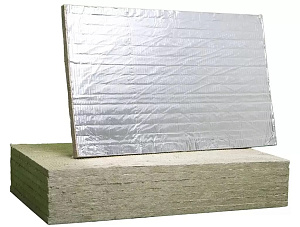Базальтовая вата Rockwool 1000*600*30 мм фольгированная