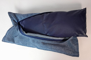 Подушка Чистопар под голову 50*20 синий