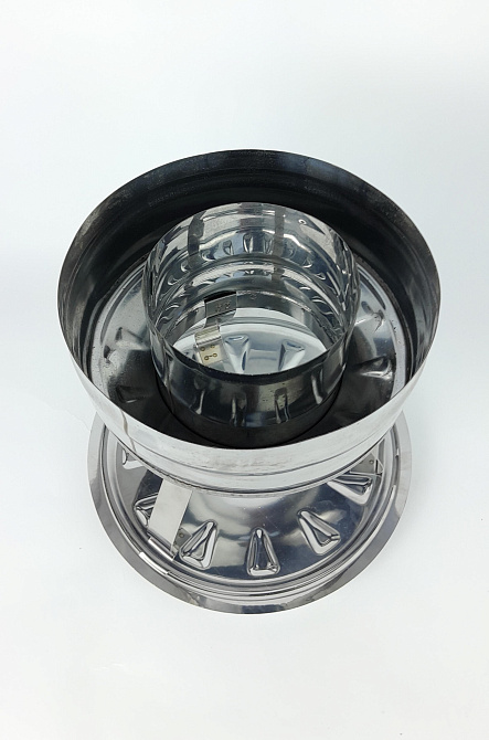 (GS) Оголовок 120х200, AISI 430/430, 0,5мм/0,5мм, (К), тип-2