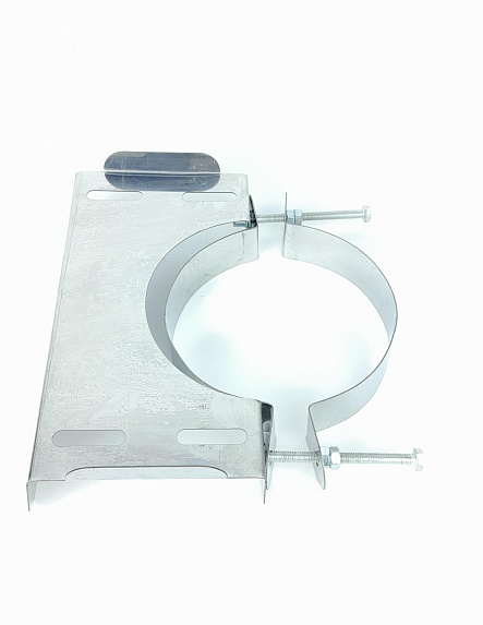 (GS) Кронштейн стеновой, универсальный, 120, AISI 430/0,8мм, Е= 50мм