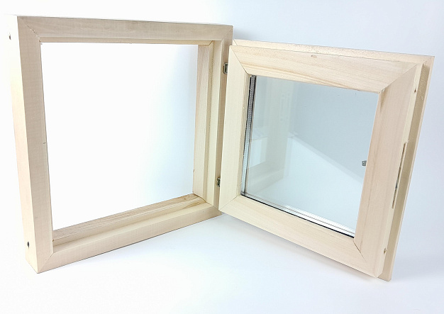 Оконный блок 500*500 (липа)