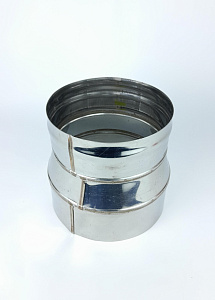 (GS) Переходник 180х200, AISI 430/0,8мм, h=180мм