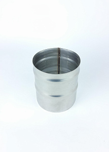 (GS) Переходник 100х115, AISI 430/0,8мм, h=180мм