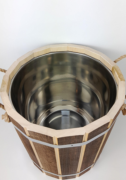 Запарник 15л с нержавеющей вставкой "Добрыня", ЗН-15Д