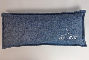 Подушка Чистопар под голову 50*20 синий