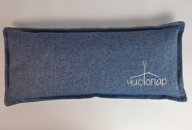 Подушка Чистопар под голову 50*20 синий