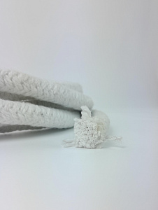 Шнур керамический армированный плетёный d 12мм (бухта 10кг/70м)