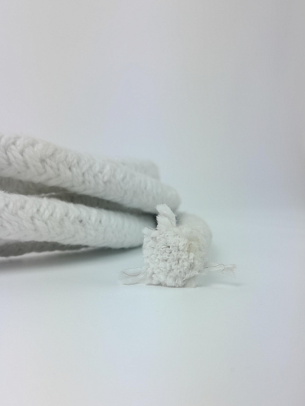 Шнур керамический армированный плетёный d 12мм (бухта 10кг/70м)