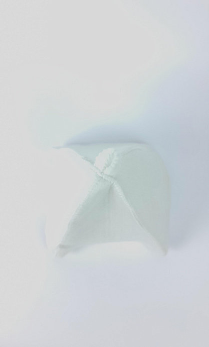 Шапка для бани из войлока (без рисунка) с пришивным ярлыком